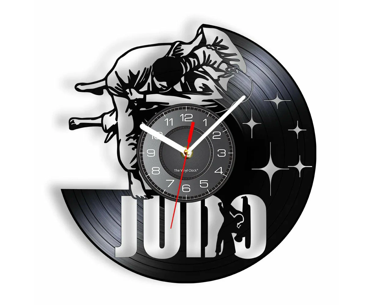 Japanese Martial Art Vinyl Record Wall Clock