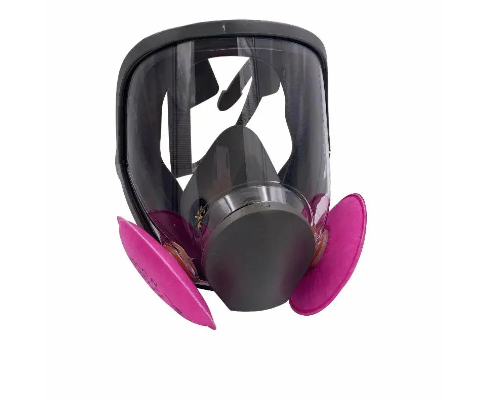 Full Face Anti Fog Gas Mask For Industrial Painting And Safety