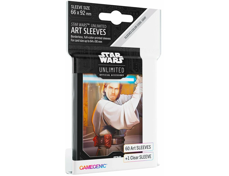 Gamegenic Star Wars Unlimited Art Sleeves Obi Wan Kenobi