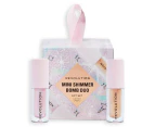 Revolution Beauty Mini Shimmer Bomb Lip Duo Gift Set