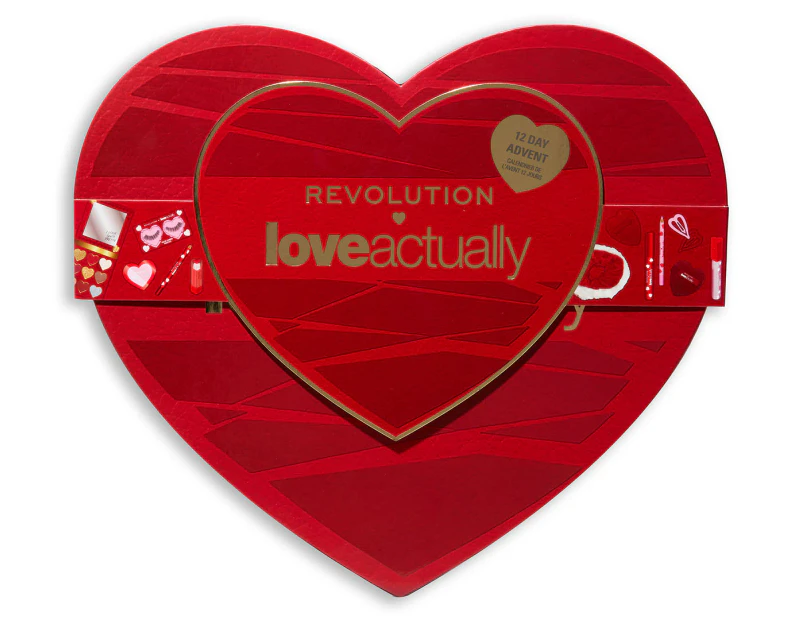 Revolution Beauty x Love Actually 12 Day Advent Calendar