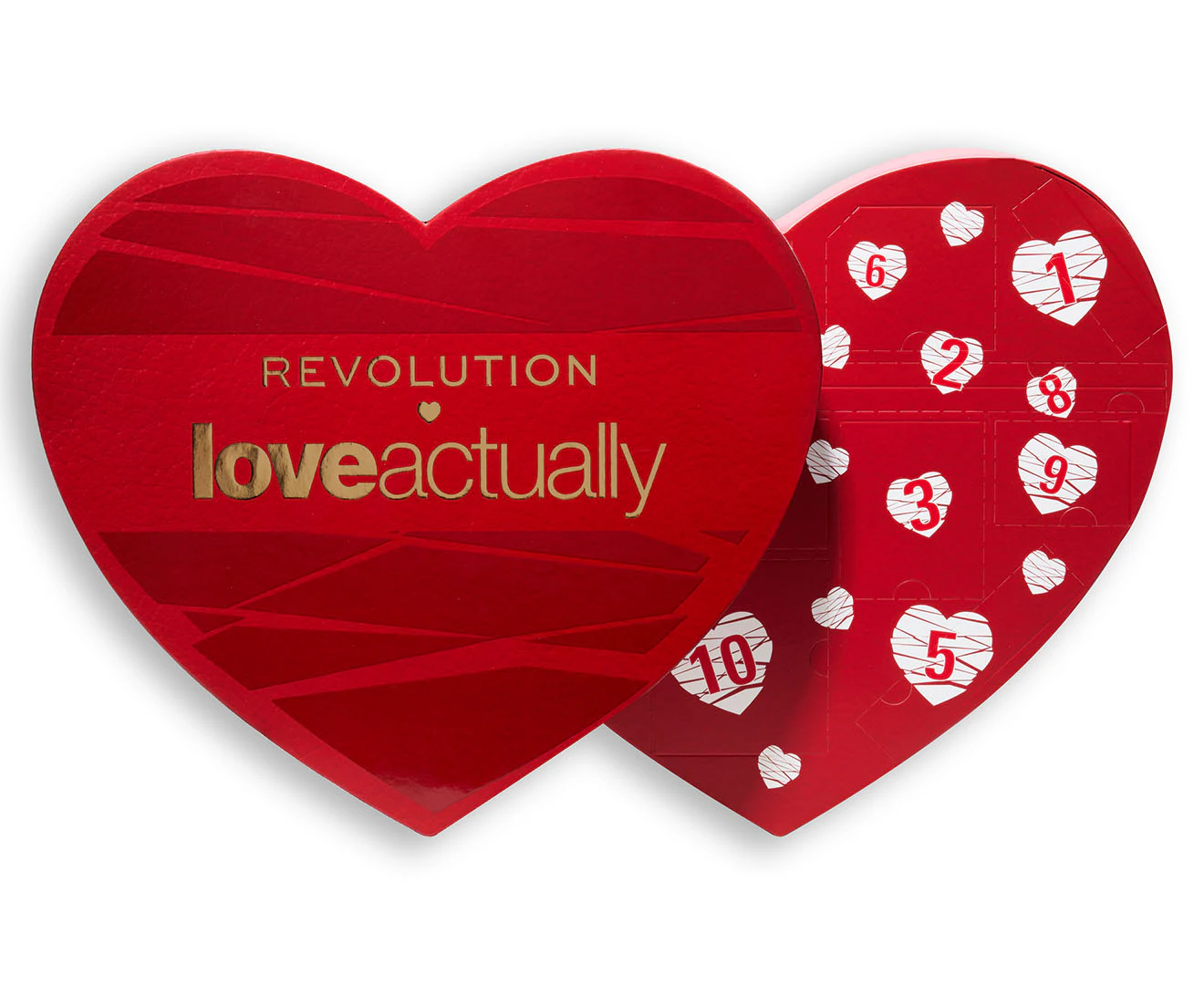 Revolution Beauty x Love Actually 12 Day Advent Calendar