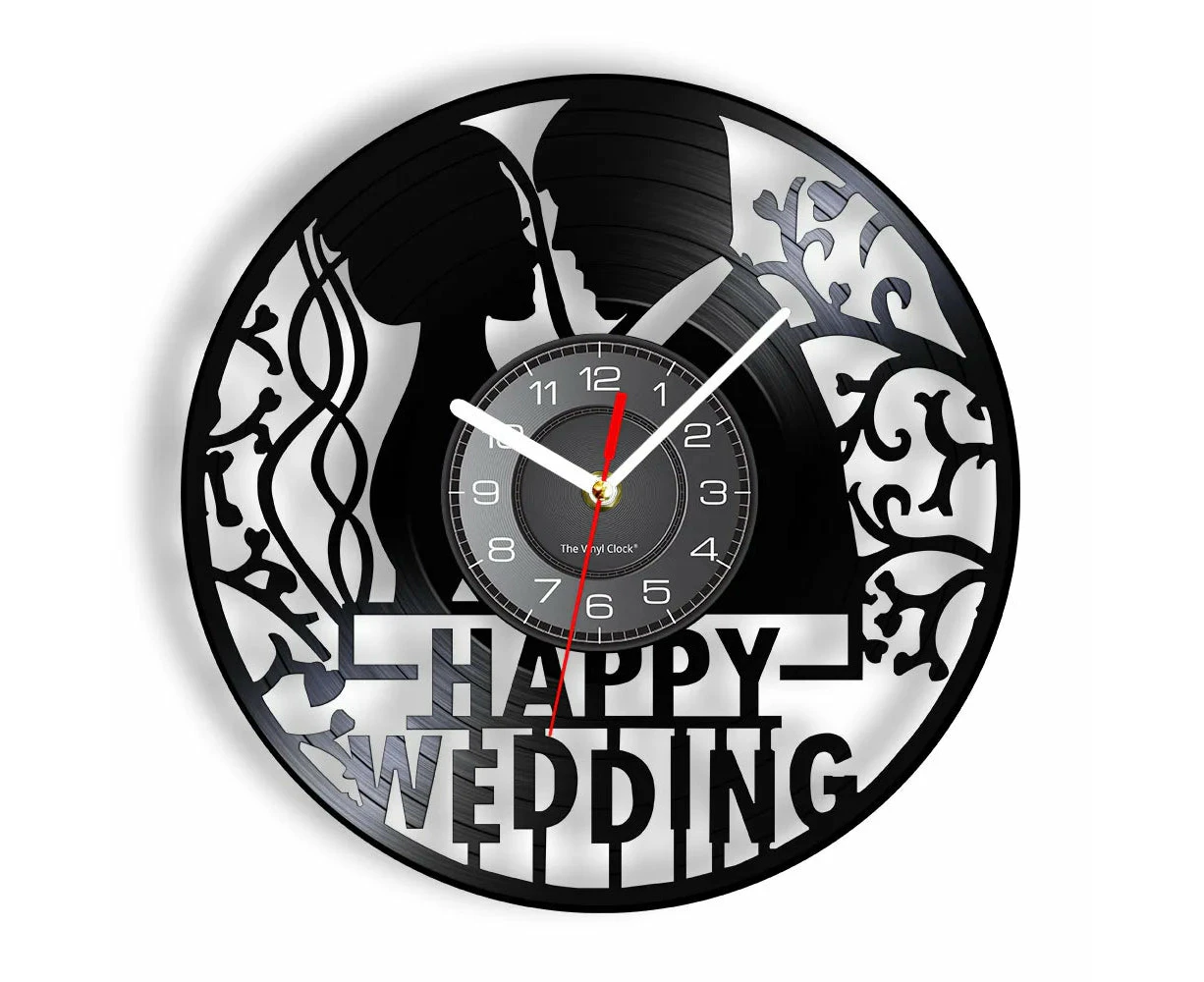 1St Anniversary Custom Wall Clock