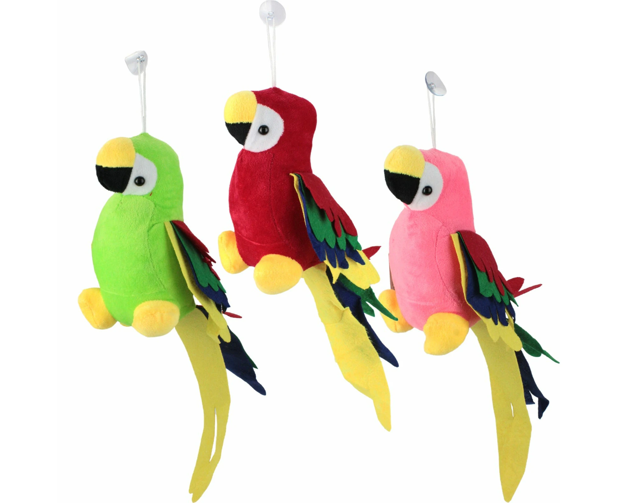 Colourful Plush Toy Parrot (1 Only)