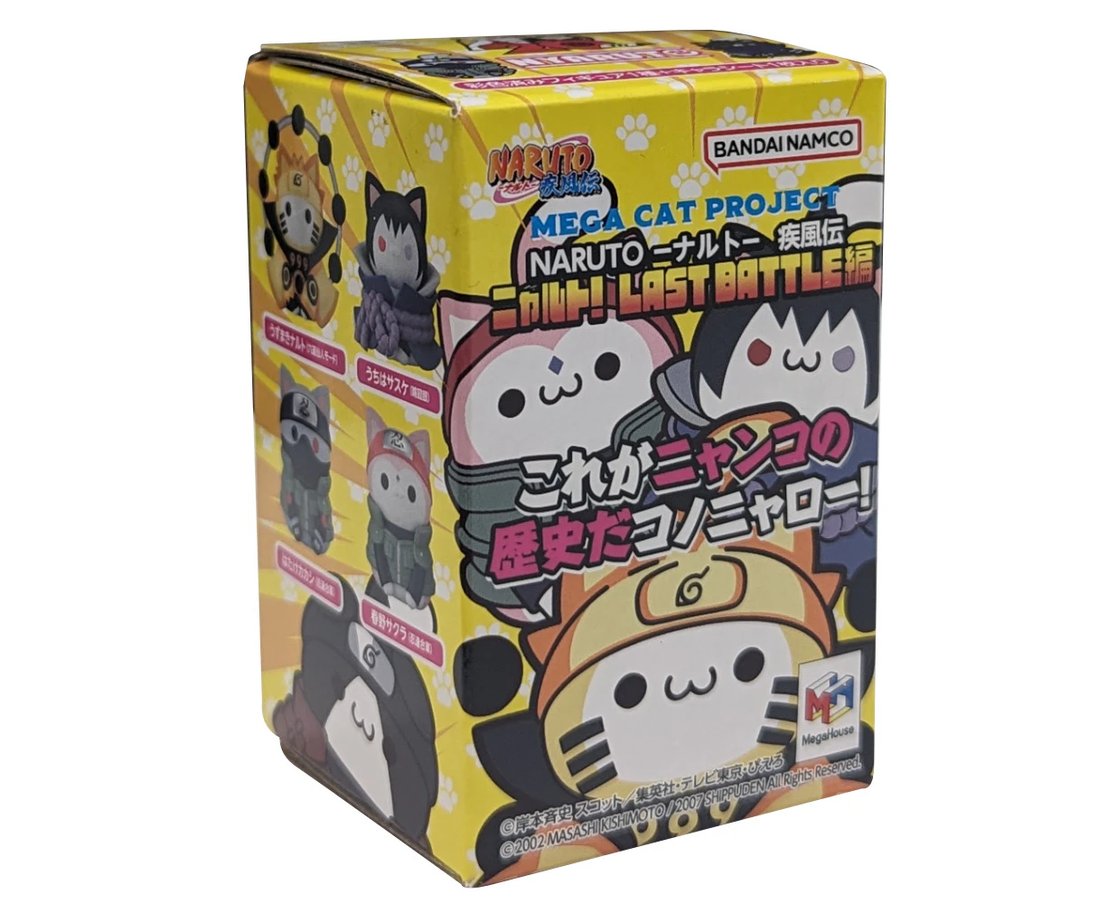 Mega Cat Project Naruto Shippuden Nyaruto Last Battle Version Blind Box