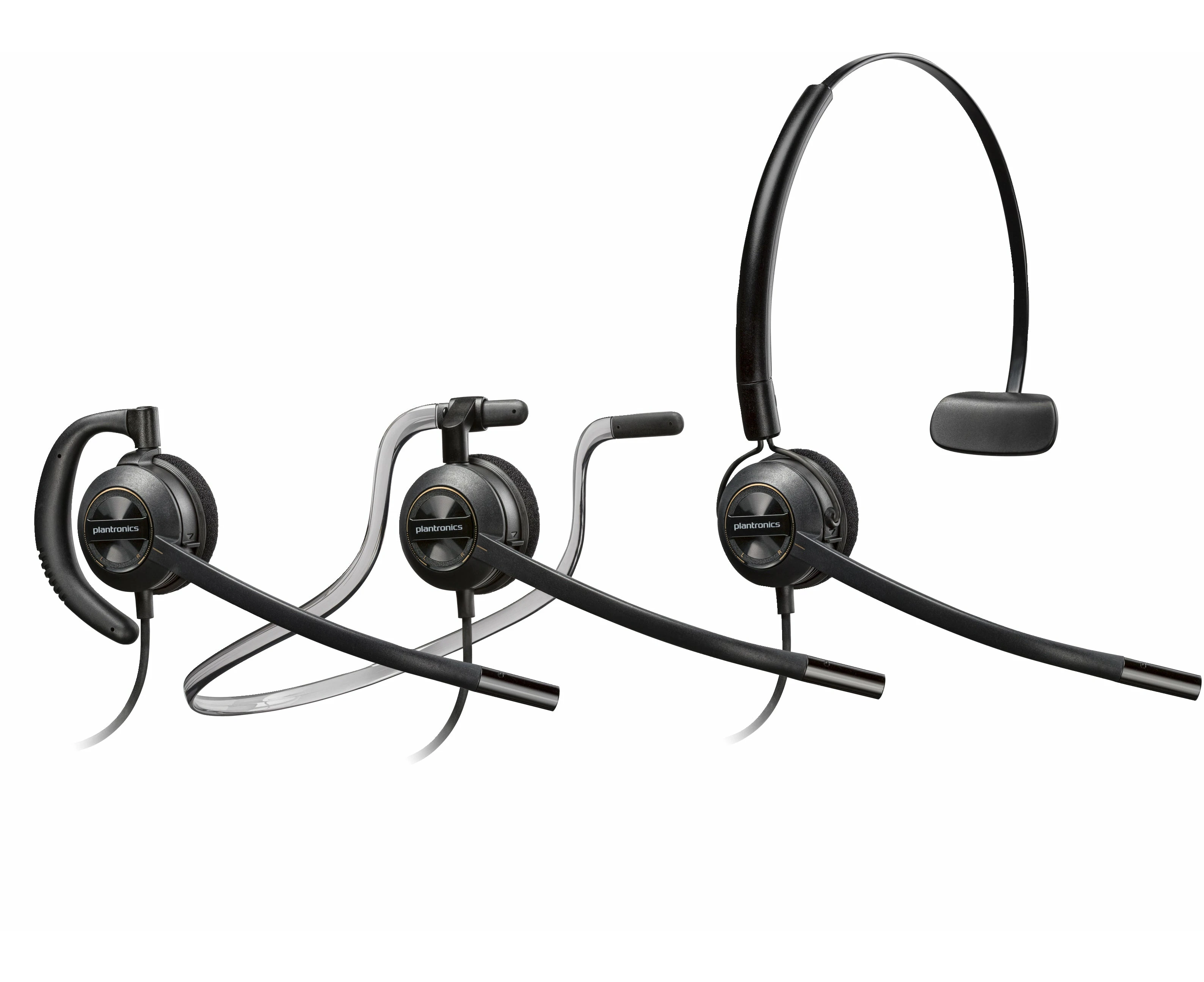 POLY EncorePro 540 Convertible Headset +Quick Disconnect