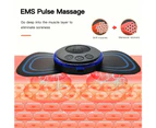 8 Mode Rechargeable Neck Massager With Remote Control Ems Low Frequency Pulse For Muscle Relaxation And Pain Relief