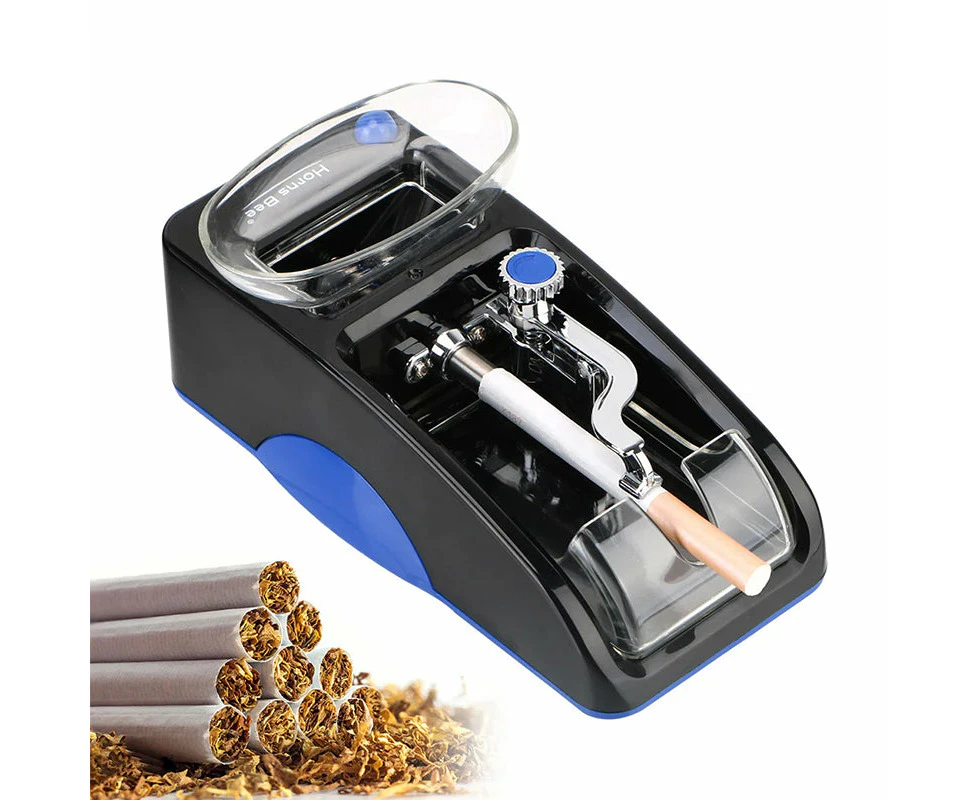 Electric Automatic Cigarette Rolling Machine - Blue