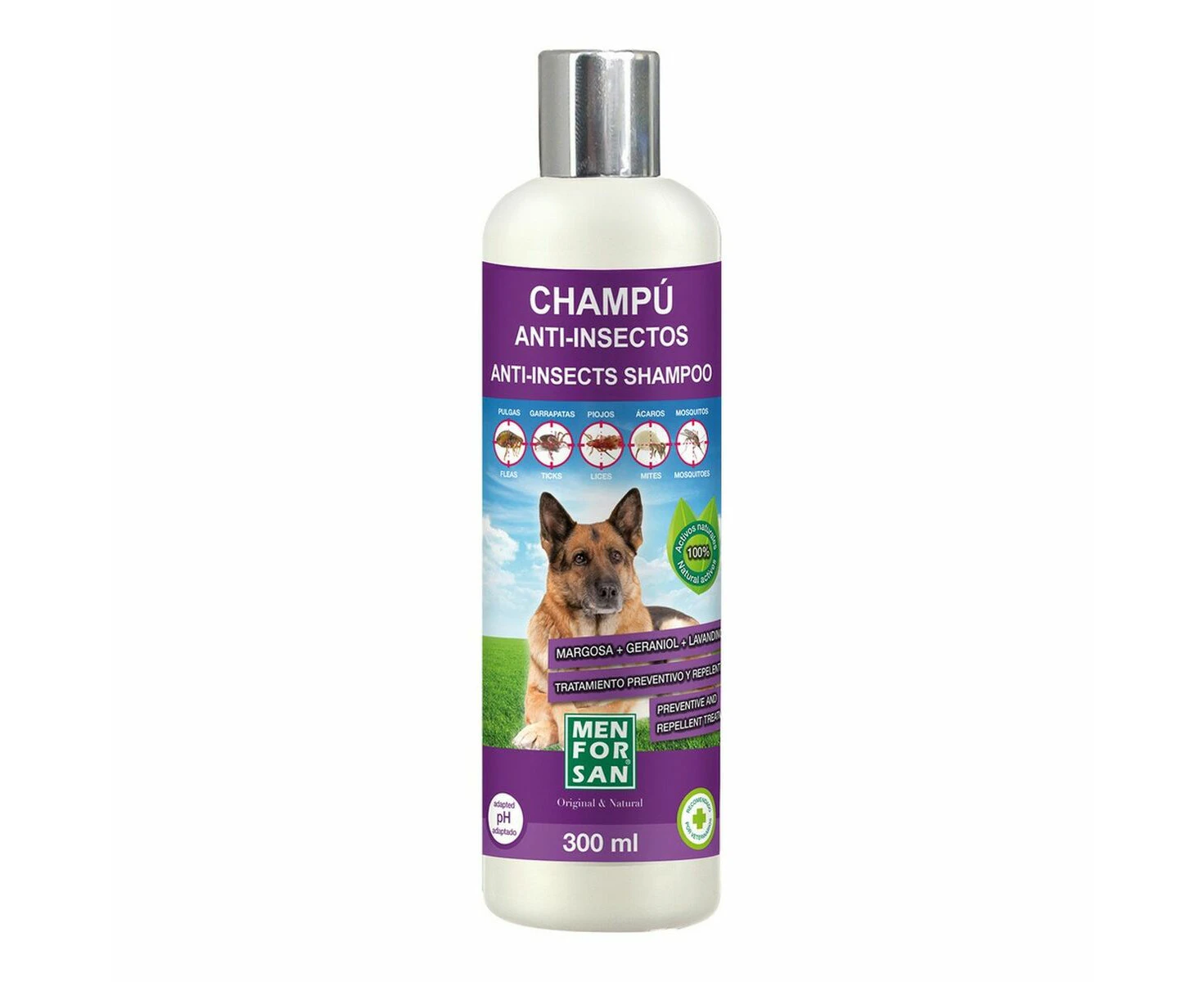 Shampoo Menforsan Dog Insect repellant 300 ml