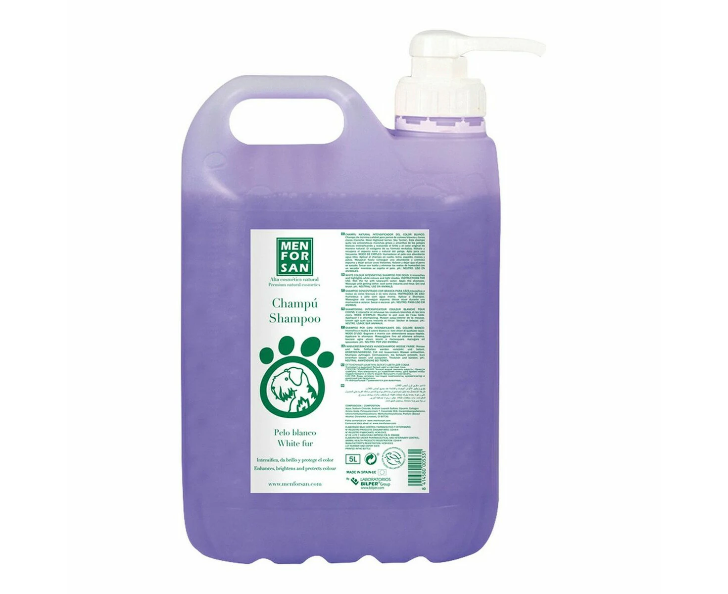 Shampoo Menforsan Dog 5 l