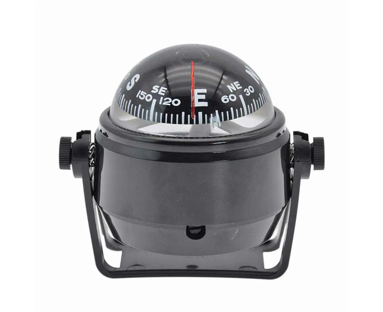 Marine Compass With Mount For Sail Ship Vehicle Outdoor Car Boat Navigation Tool