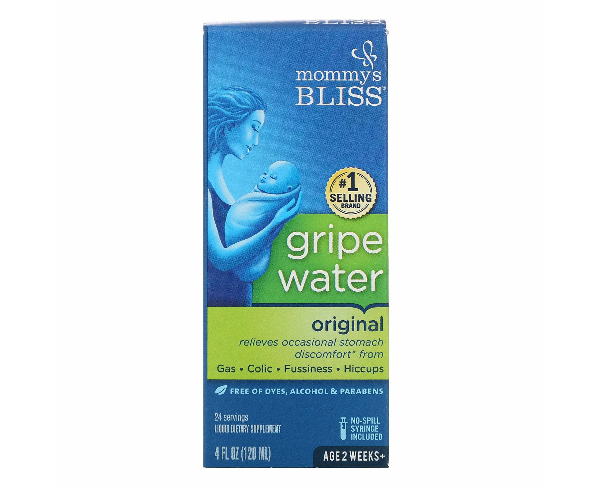 Mommy's Bliss, Gripe Water, Original, 4 fl oz (120 ml)