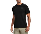 Under Armour Mens UA Vanish Seamless Tee - Black/Grey