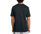 Under Armour Mens Project Rock Payoff Graphic Tee - Black/Grey