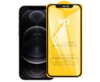 For Iphone 12 / 12 Pro 9d Full Glue Full Screen Tempered Glass Film