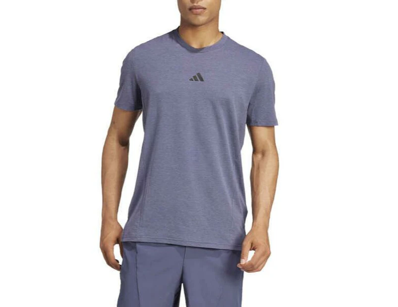 Adidas Mens Designed 4 Training Workout Tee - Navy