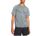 Nike Mens Tech Knit Dri FIT ADV Running Tee - Grey