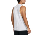 Under Armour Mens Core Tank - White