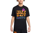 Nike Mens Dri FIT UV Hyverse Fitness Tee - Black