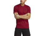 Adidas Mens Train Essentials Feelready Training Tee - Red