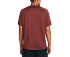 Under Armour Mens Tech 2.0 Training Tee - Rust/Red