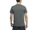 Adidas Mens Axis 3.0 Tech Tee - Dark Grey