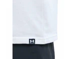 Under Armour Mens UA Arch Oversized Heavyweight Tee - White