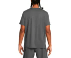 Under Armour Mens Iso Chill Laser Heat Tee - Grey/Orange