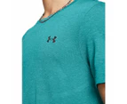 Under Armour Mens UA Rush Seamless Legacy Tee - Green