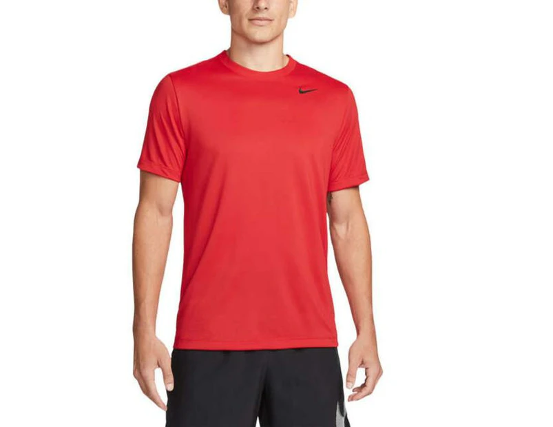 Nike Mens Dri FIT Legend Fitness Tee - Red