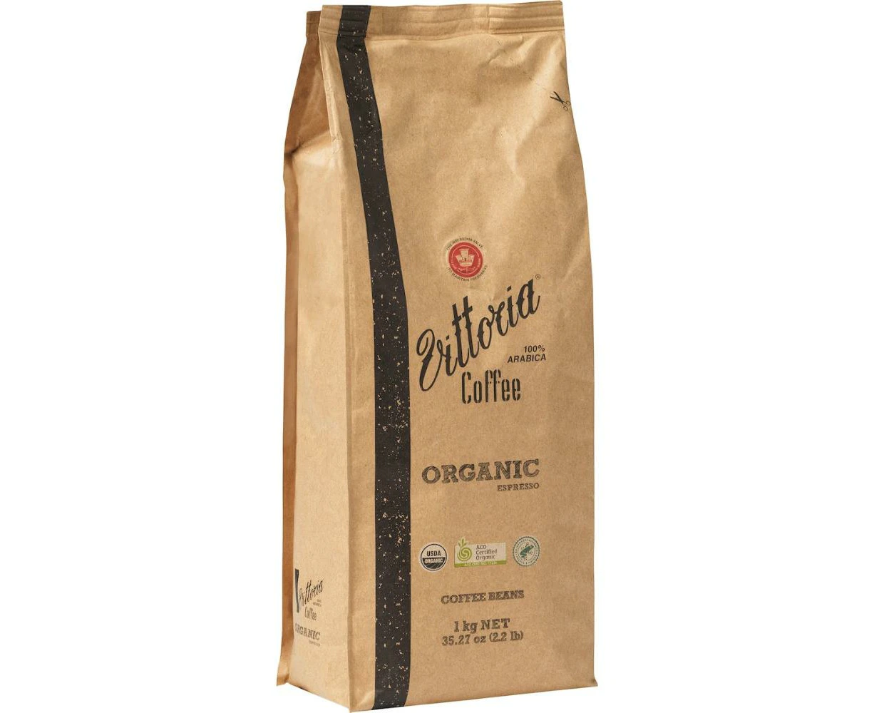 Vittoria Organic Coffee Beans 1kg