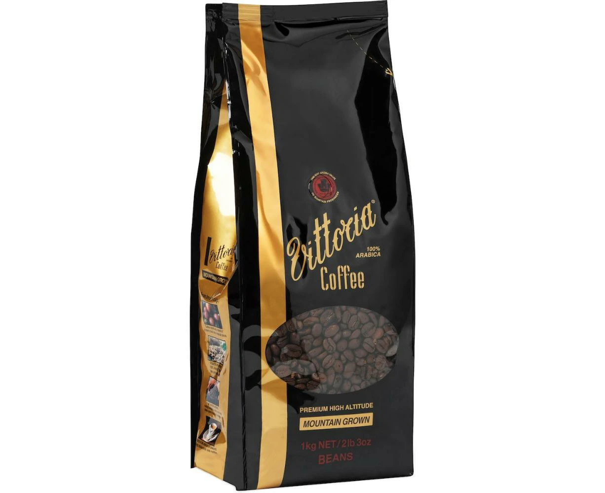 Vittoria Mountain Grown Coffee Beans 1kg