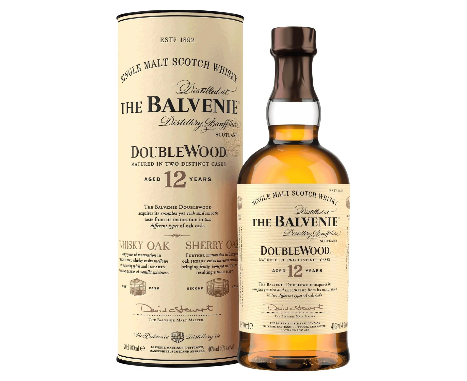 The Balvenie 12 YO Scotch 700ml