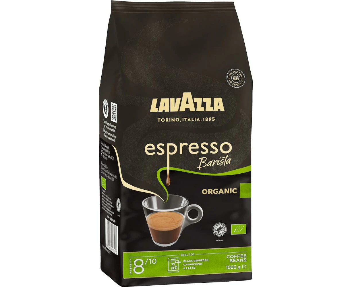 Lavazza Espresso Barista Organic Coffee Beans 1kg