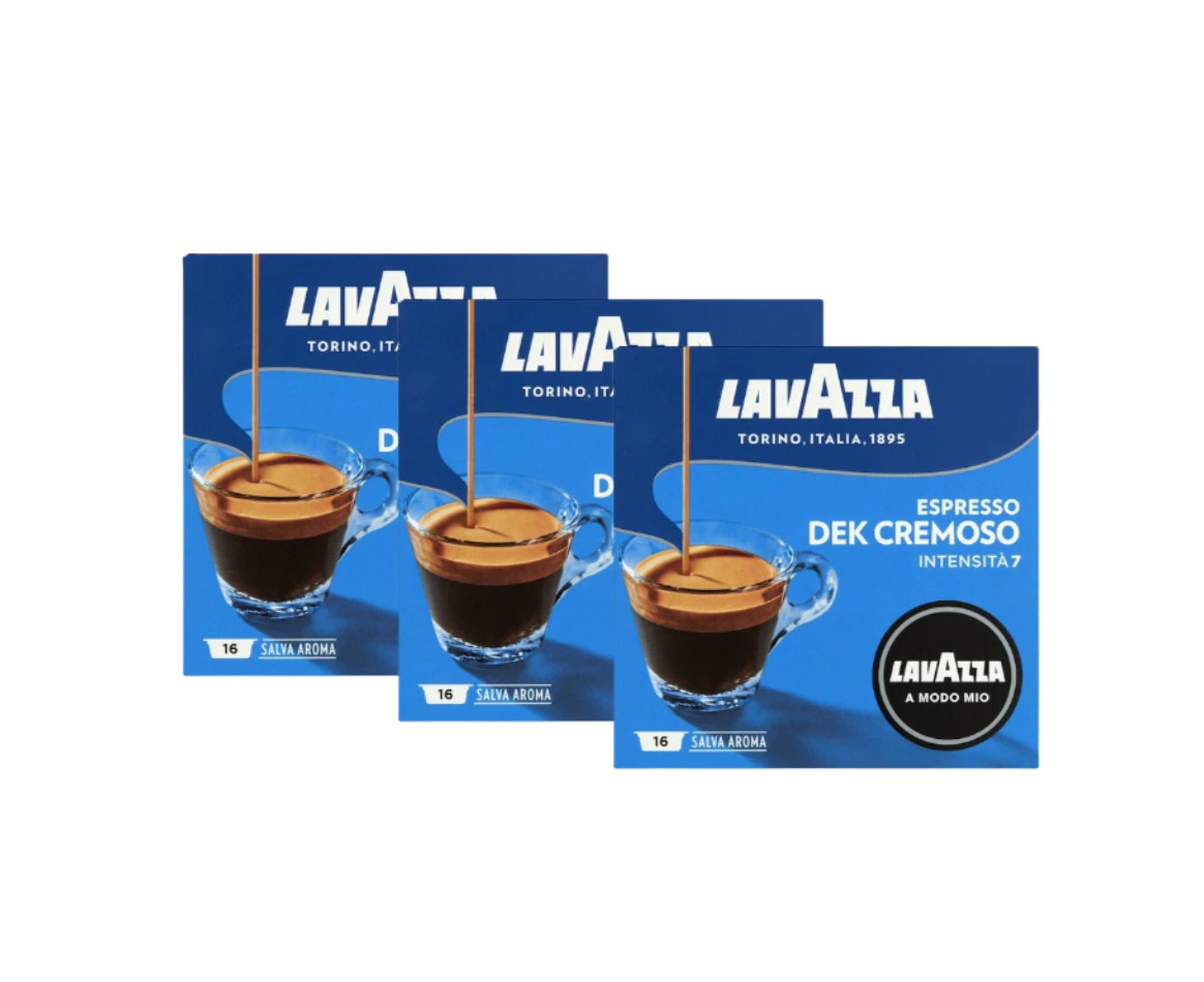 Lavazza Dek Decaffeinated A Modo Mio Coffee Pods 48 Pack