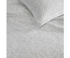 Private Collection Arlet Stone Cotton Rich Jacquard Quilt Cover Set