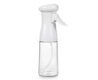 Oil Sprayer for Cooking, Olive Oil Sprayer Mister, 200ml Glass Olive Oil Spray Bottle - white