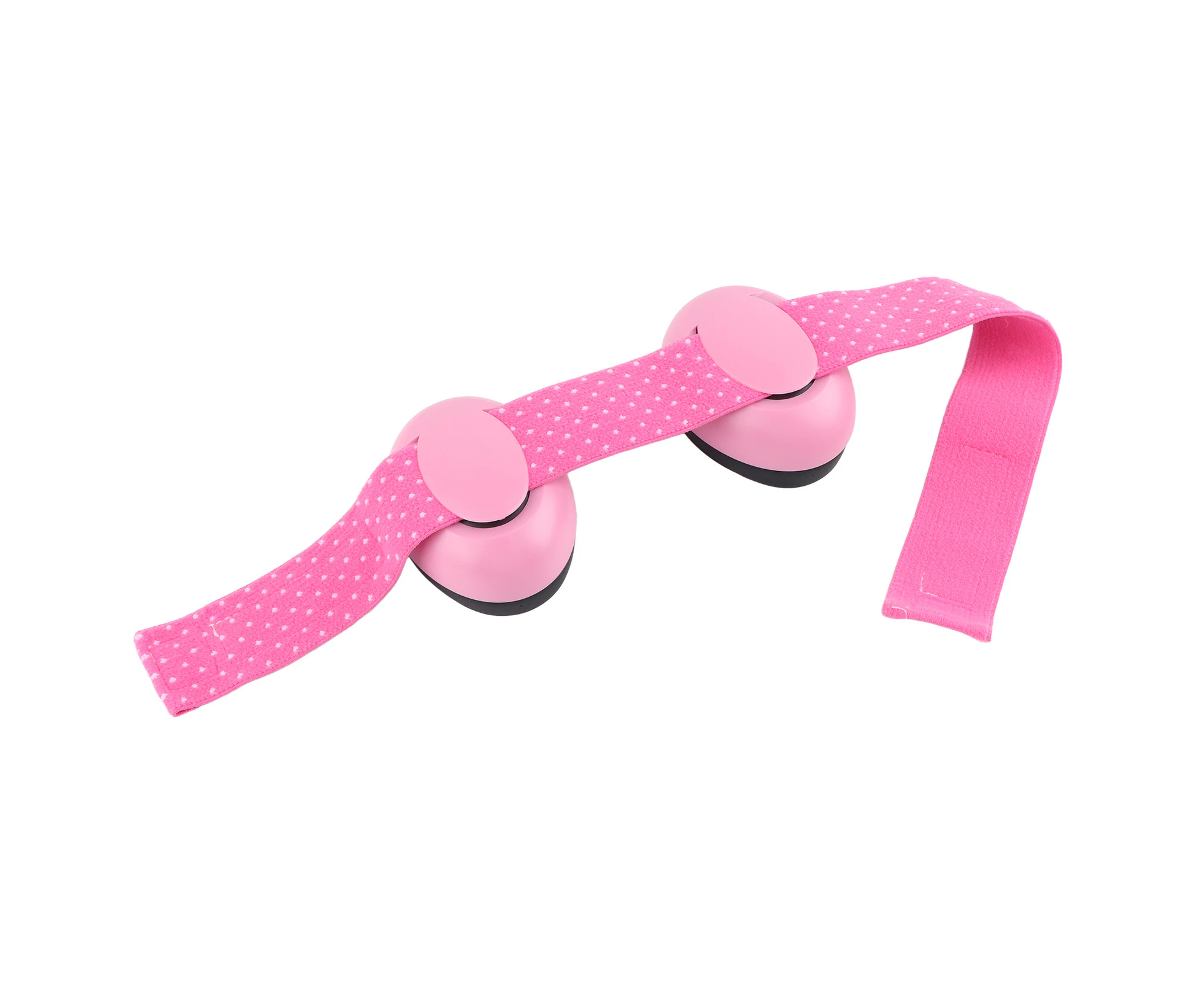 Baby Ear Protection Sound Insulation Noise Reduction Ear Muff Pink With Elastic Cord For Children