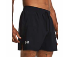 Under Armour Mens UA Launch 5 inch Running Shorts - Black