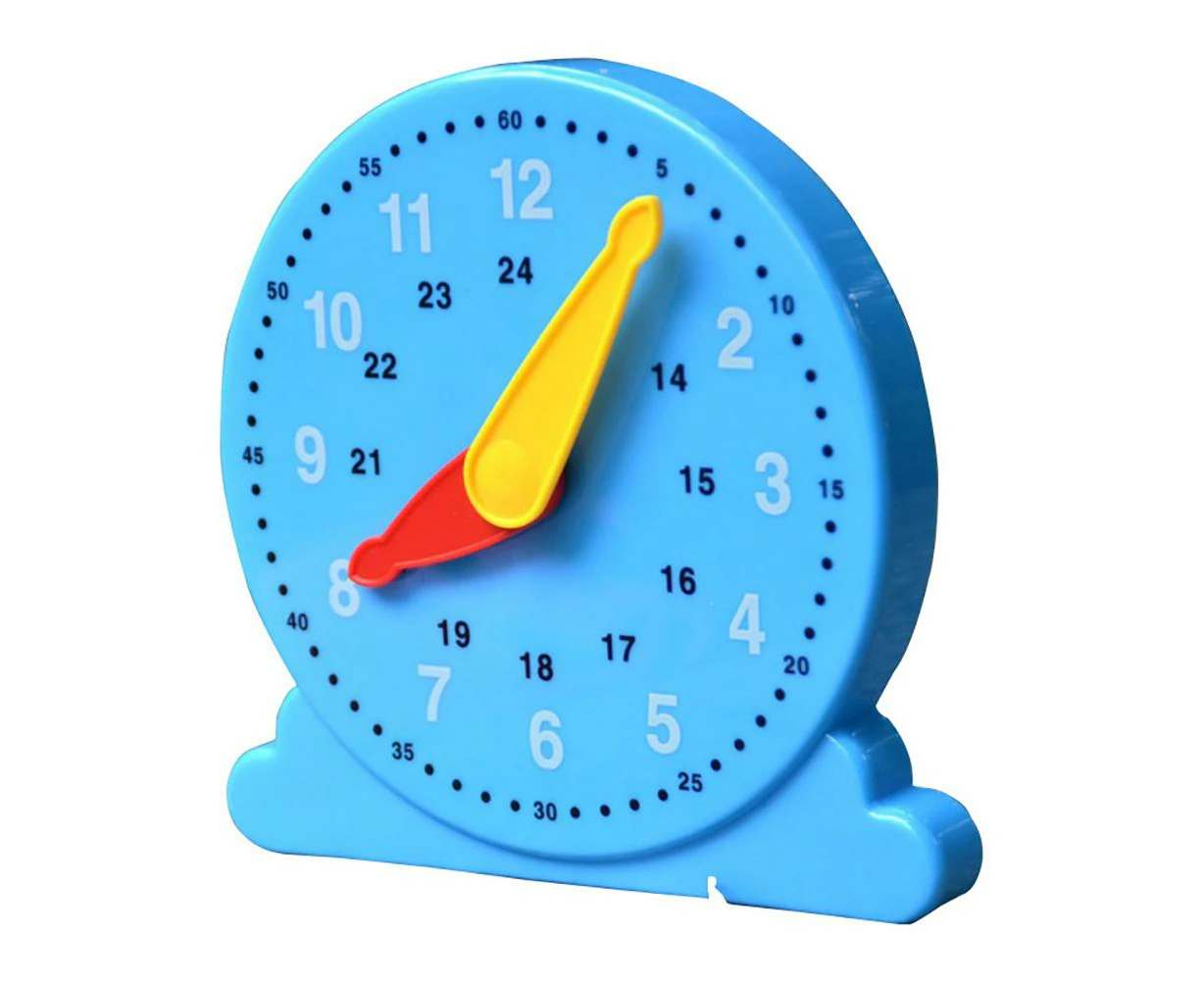 Nehlobo Clock Toy Kids Learning Clock Learning Watches Clock Model Adjustable Time Learning Clock