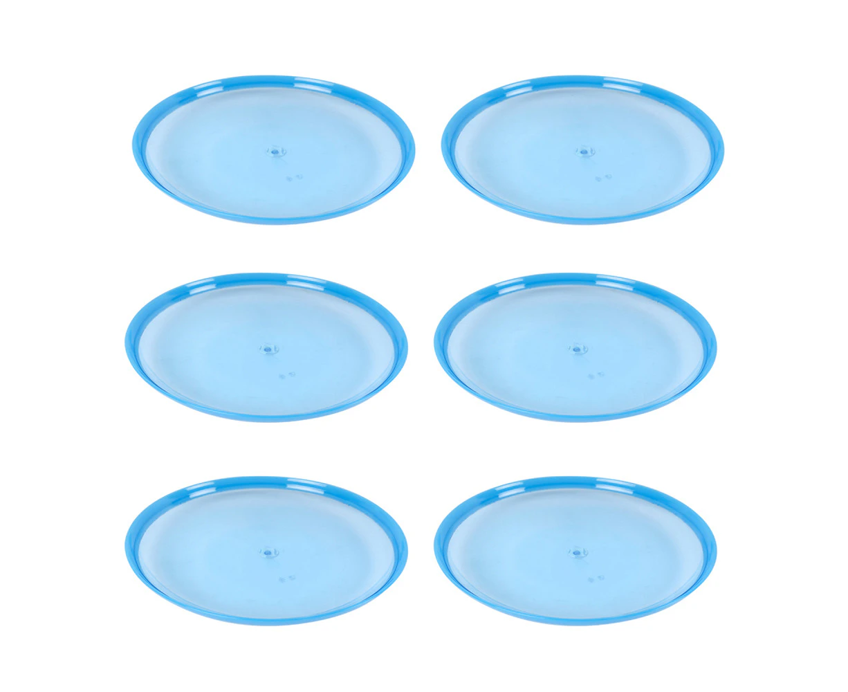 6x Urban Kitchen Large Food Serving Plate Home Dinnerware 2-Tone 27cm Blue