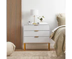 Cooper & Co. Indy 80cm Chest of 3 Drawers White