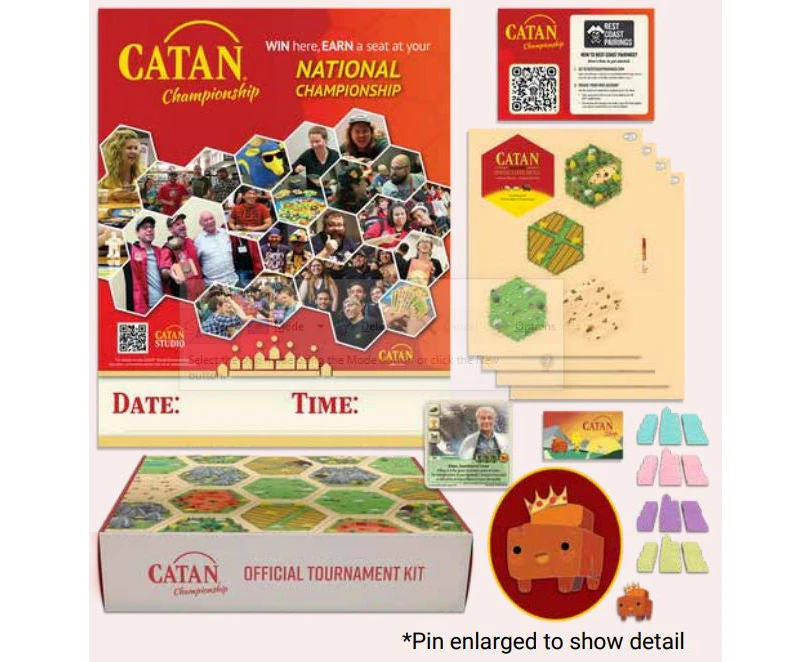 Catan Championship Official Tournament Kit #3 Board Game