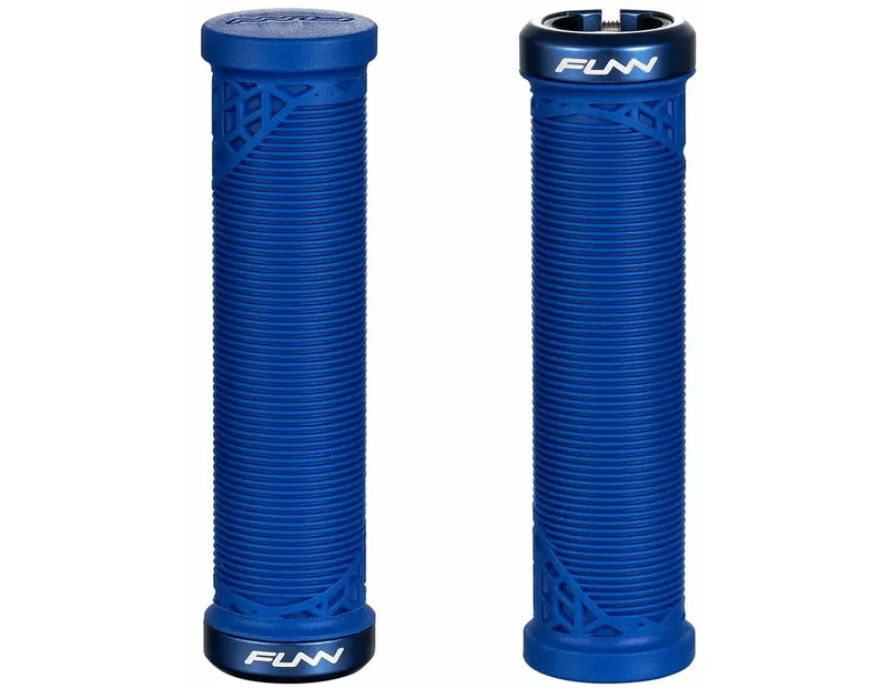 FUNN Hilt Junior Lock-On MTB Grips - Blue