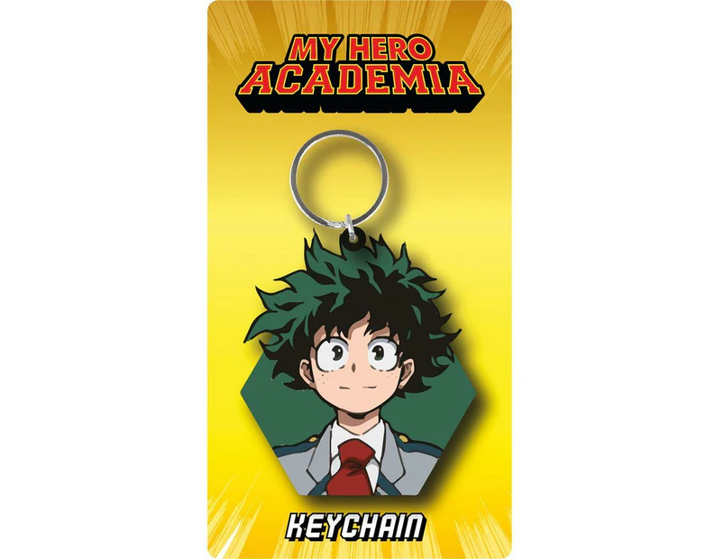 My Hero Academia PVC Deku Keyring (Green) - PM6406