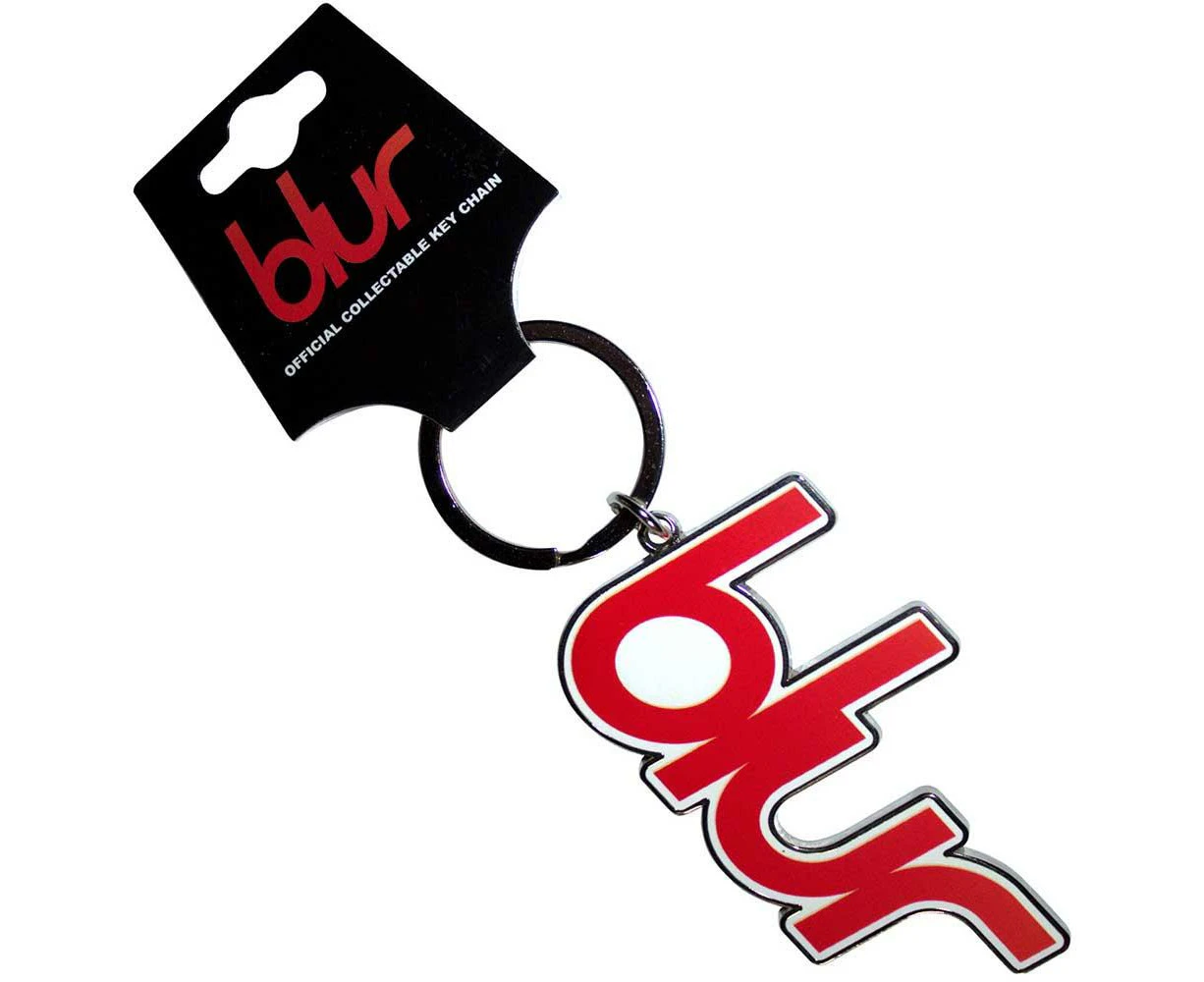 Blur Logo Keyring (Red) - RO11789