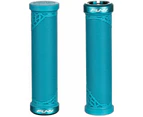 FUNN Hilt Junior Lock-On MTB Grips - Turquoise