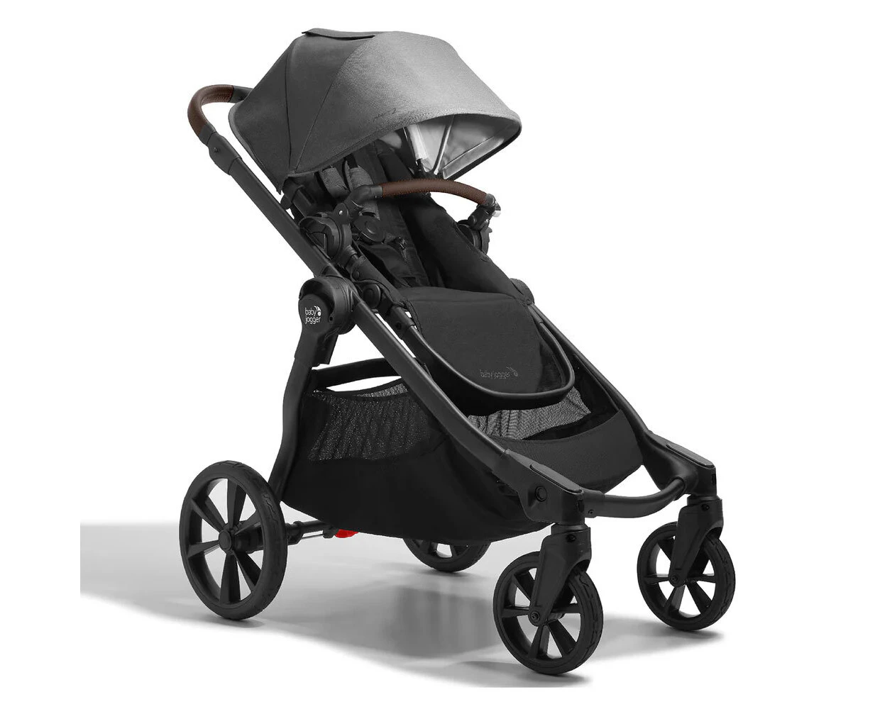 Baby Jogger City Select 2 Baby/Infant Folding Stroller/Pram Harbour Grey