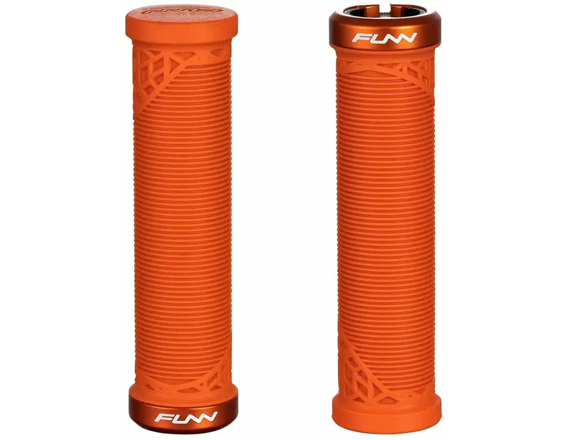 FUNN Hilt Junior Lock-On MTB Grips - Orange