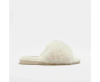 Target Womens Fluffy Christmas Scuff Slipper